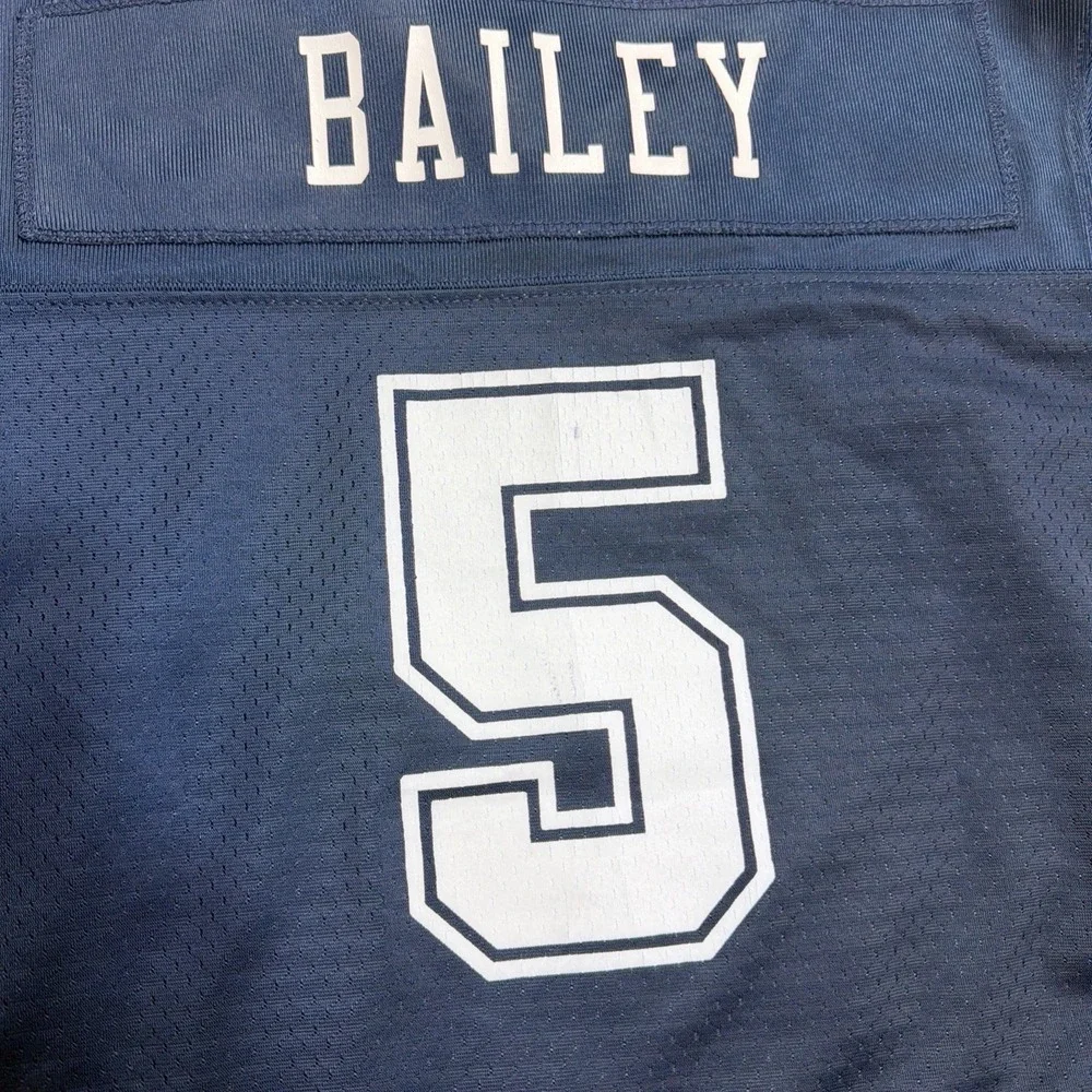 Dallas Cowboys Dan Bailey #5 Jersey‎ Womens L NFL Pro Line Blue Fan Apparel Gear